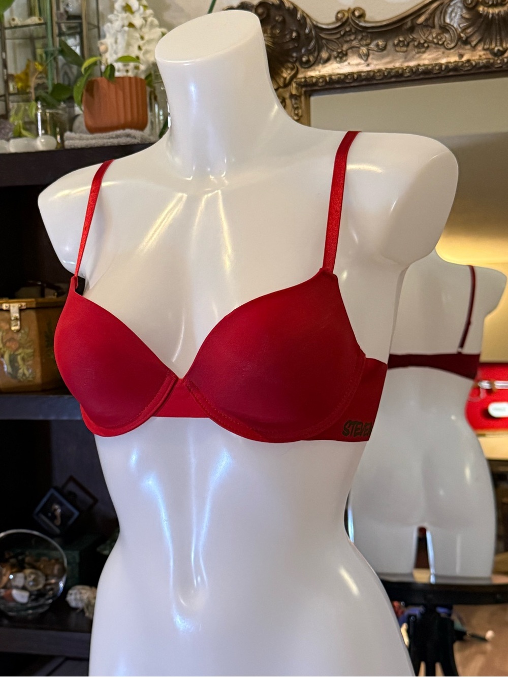 Steve Madden Red Smooth T-Shirt Bra